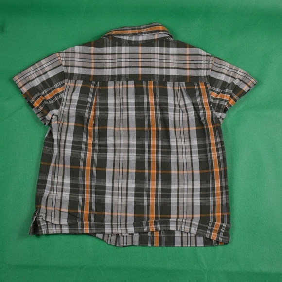BOY'S Cherokee Button Down Short Sleeve Shirt (18M) - Picture 2 of 4